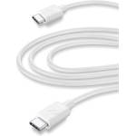 Cellularline Кабел Cellularline 6661, от USB Type C(м) към USB Type C(м), 3m, бял
