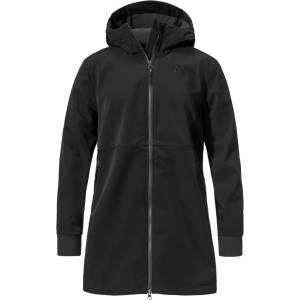 SCHÖFFEL Дамско палто Schöffel Women's Softshell Jacket Suavio Coat - Black - размер 40 (EU) (102-4712-0114)