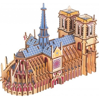 Woodcraft 3D puzzle Katedrála Notre-Dame 216 ks