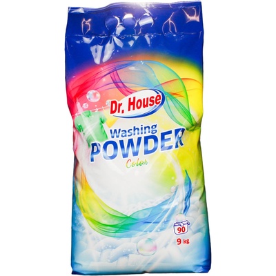 Dr.House Prášek na praní Color 9 kg 90 PD