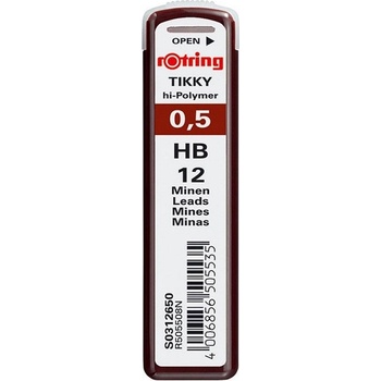 Графити Rotring Hi Polymer HB 0.5 mm (HB 0)