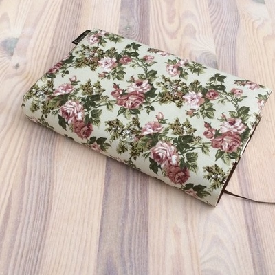 Obal na knihu Růže na béžové UNI S1492