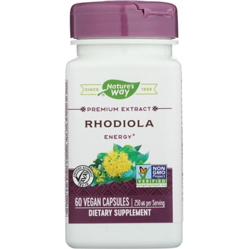 Nature's Way Rhodiola, 250 mg, 60 капсули, Nature's Way