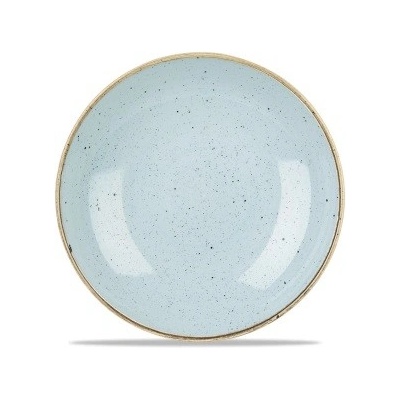CHURCHILL Stonecast Duck Egg Blue talíř ručně zdobený 26 cm