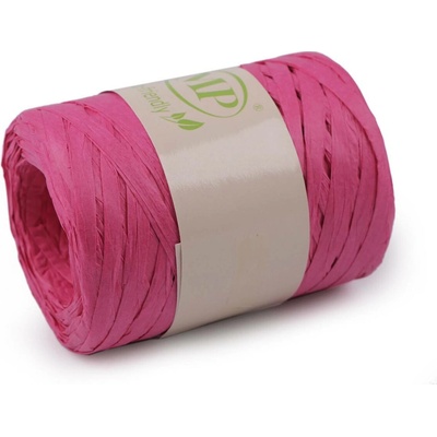 Lýko rafie k pletení tašek - přírodní, šíře 5-8 mm - 21 (12) pink