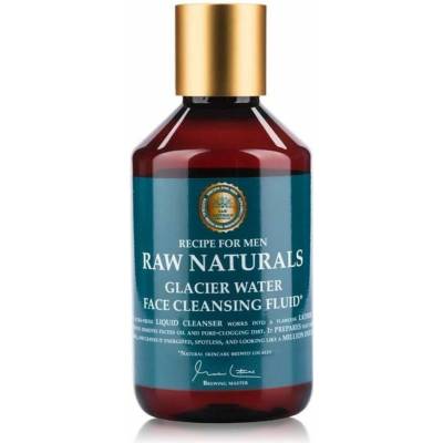 Recipe for Men Raw Naturals Glacier Water Face Cleansing Fluid 250 ml