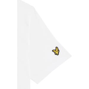 Lyle and Scott Тениска Lyle and Scott Kids Logo Regular Fit T-Shirt - White