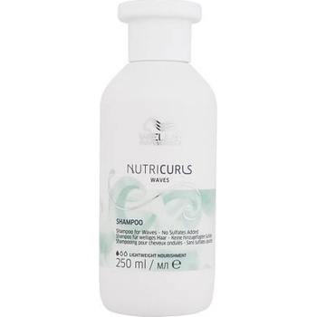 Wella Nutricurls Waves hydratační šampon pro vlnité vlasy 250 ml