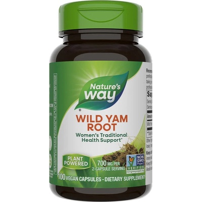 Nature's Way Wild Yam Root 100 kapslí