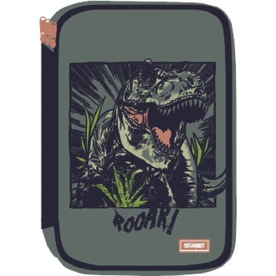 Eurocom Несесер Street Fossil, 2 ципа, празен, 21x13x5cm (25594-А-FOSSIL)