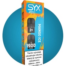 Syx Pod Mango Ice 16,5 mg 2 x 950 potáhnutí 1 ks