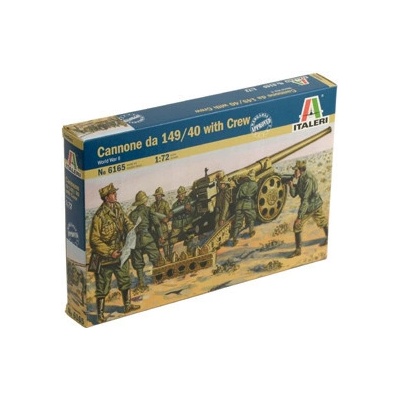 Italeri Italská posádka + kanón 149/40 1:72