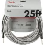 Fender Professional Series White Tweed 7, 5 m Директен - Директен Инструментален кабел (0990820072)