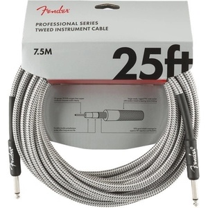Fender Professional Series White Tweed 7, 5 m Директен - Директен Инструментален кабел (0990820072)