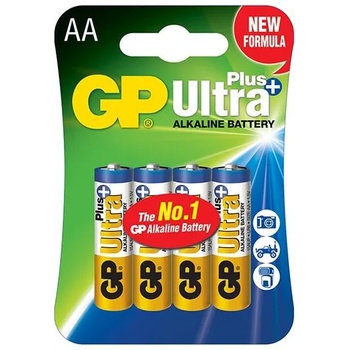 Image 1 of GP Batteries Алкална батерия gp ultra plus lr6 aa /4 бр. в опаковка/ 1.5v (gp-ba-ultraplus-lr6)