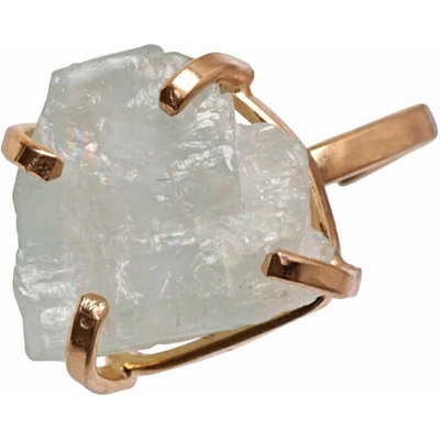 Nefertitis Be Beautiful Akvamarín surový prsten NF54601