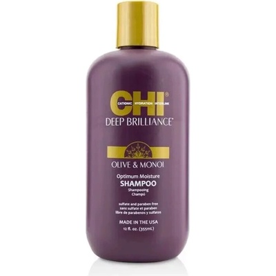 Farouk CHI Deep Brilliance Olive & Monoi Optimum Moisture Shampoo 355 ml
