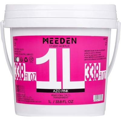 Meeden 34.1227 АКРИЛНА боя 27 Azo Pink 1000 ml 1 бр (34.1227)