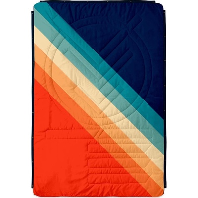 Voited Ripstop Outdoor Pillow Blanket Rainbow