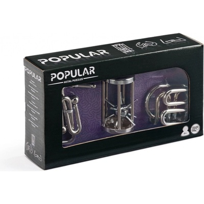 POPULAR Hlavolam kovový Popular sada 3ks – Hledejceny.cz