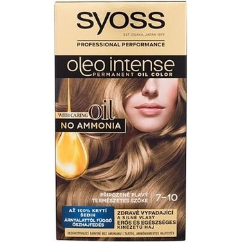 Syoss Oleo Intense Color 7-10 Přirozeně plavý