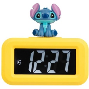 Paladone Будилник Paladone Mini Icon, Disney - Stitch, 8, 8 cm, Батерии (AAA), Цифров будилник (PP14951LS) Будилник