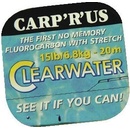 Carp’R’Us Clearwater Fluorocarbon 20m 15lb