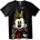 NOONEBRAND Тениска Mickey Mouse крал - XS, White