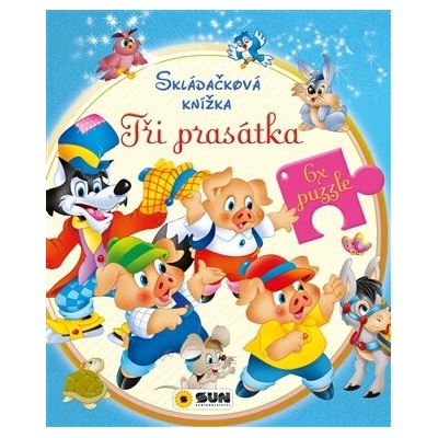 Skládačková knížka - Tři prasátka