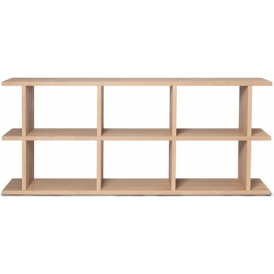 Ferm Living Knihovna Kona Bookcase 3x2, natural