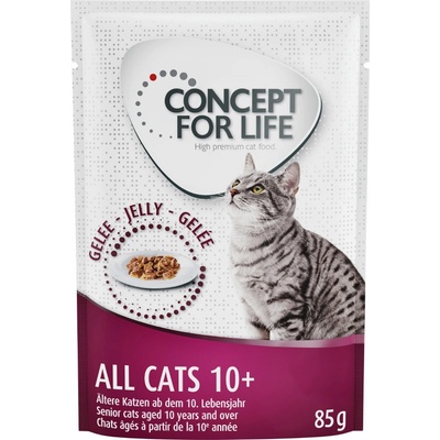 Concept for Life All Cats 10+ v želé 48 x 85 g