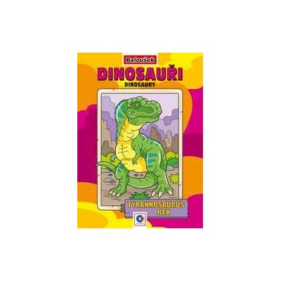 Omalovánka A5 Dinosauři