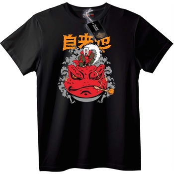 NOONEBRAND Тениска Jiraiya Они маска - XS, Black