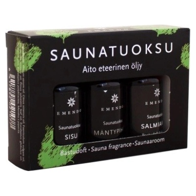 Emendo Saunová esencia Sladké drievko + Borovica + Sisal 3 x 10 ml
