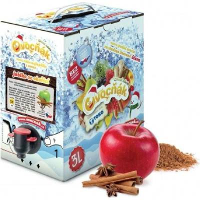 Ovocňák mošt jablko se skořicí 3 l