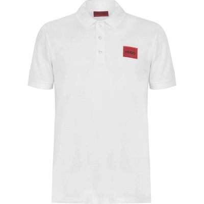Hugo Блуза с яка Hugo Men's Short Sleeve Polo Shirt - White 100