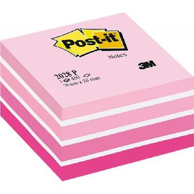 POST-IT Bloček kocka Post-it 76x76 ružová (MM202811)