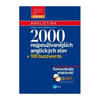 2000 nejpoužívanějších anglických slov Kniha + CD audio, MP3