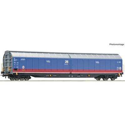 Roco Товарен вагон със плъзгащи се стени, Green Cargo VI (6600200)