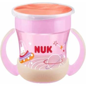 Nuk Бебешка чаша Nuk Evolution - Glow in the Dark, 160 ml, момиче (10.255.538)