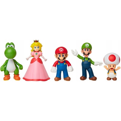 Nintendo World of Super Mario and Friends 5 pack