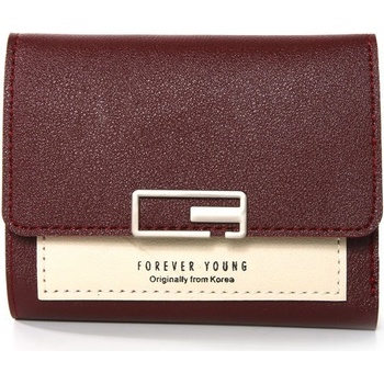 Image 1 of Кожено малко дамско портмоне с красива закопчалка | ДАМСКИ ПОРТФЕЙЛИ