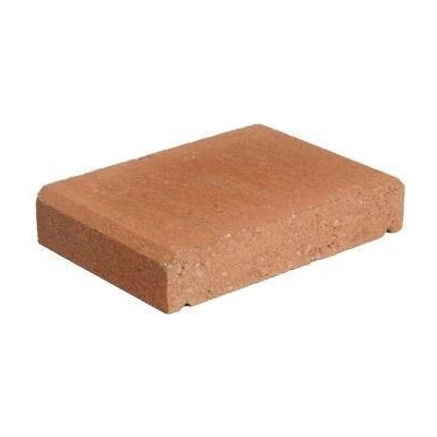 Zákrytová deska Presbeton SIMPLE BLOCK ZDS 200, 20x28x5,5 cm, hladká hnědá
