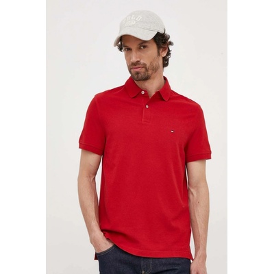 Tommy Hilfiger pánske polo tričko červené