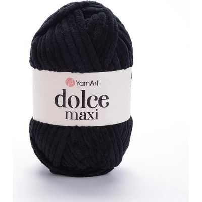 Yarn Art příze Dolce Maxi 742 černá