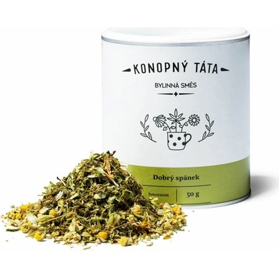 Konopný Táta KONOPNÝ ČAJ DOBRÝ SPÁNOK 50 g