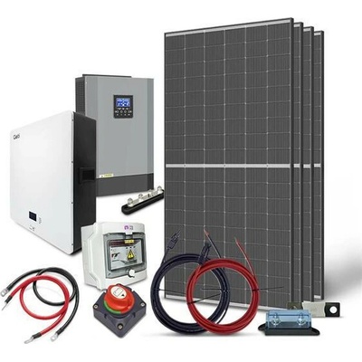 TIPA Solární sestava ostrovní TRINA 1800Wp baterie LiFePO4 48V 100Ah měnič 48V/230VAC 5500W