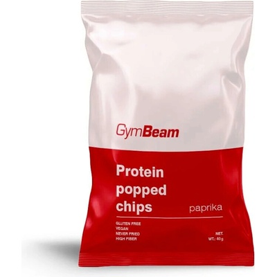 GymBeam Protein Chips morská soľ 40 g