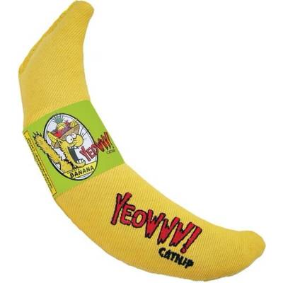 Rosewood cat Yeowww banan s catnipem 17,5 cm