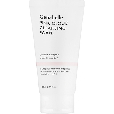 Genabelle Pink Cloud Cleansing Foam - Почистваща Пенка за Лице 150ml